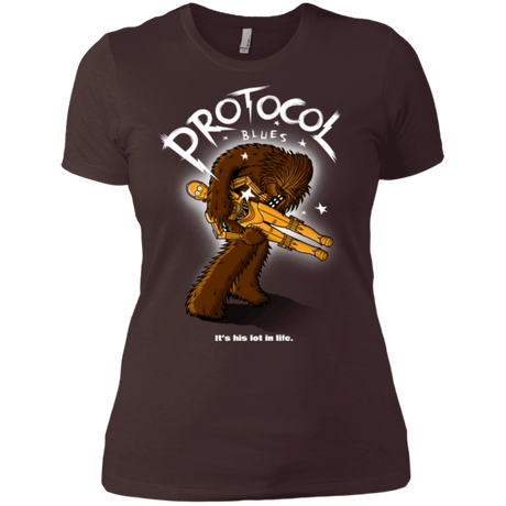 T-Shirts Dark Chocolate / X-Small Protocol Blues Women's Premium T-Shirt