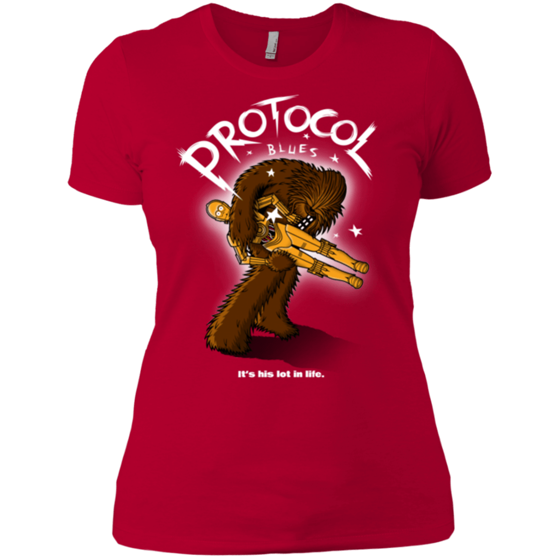 T-Shirts Red / X-Small Protocol Blues Women's Premium T-Shirt