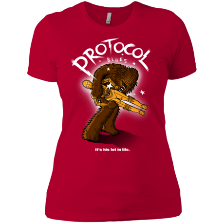 T-Shirts Red / X-Small Protocol Blues Women's Premium T-Shirt