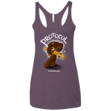 T-Shirts Vintage Purple / X-Small Protocol Blues Women's Triblend Racerback Tank