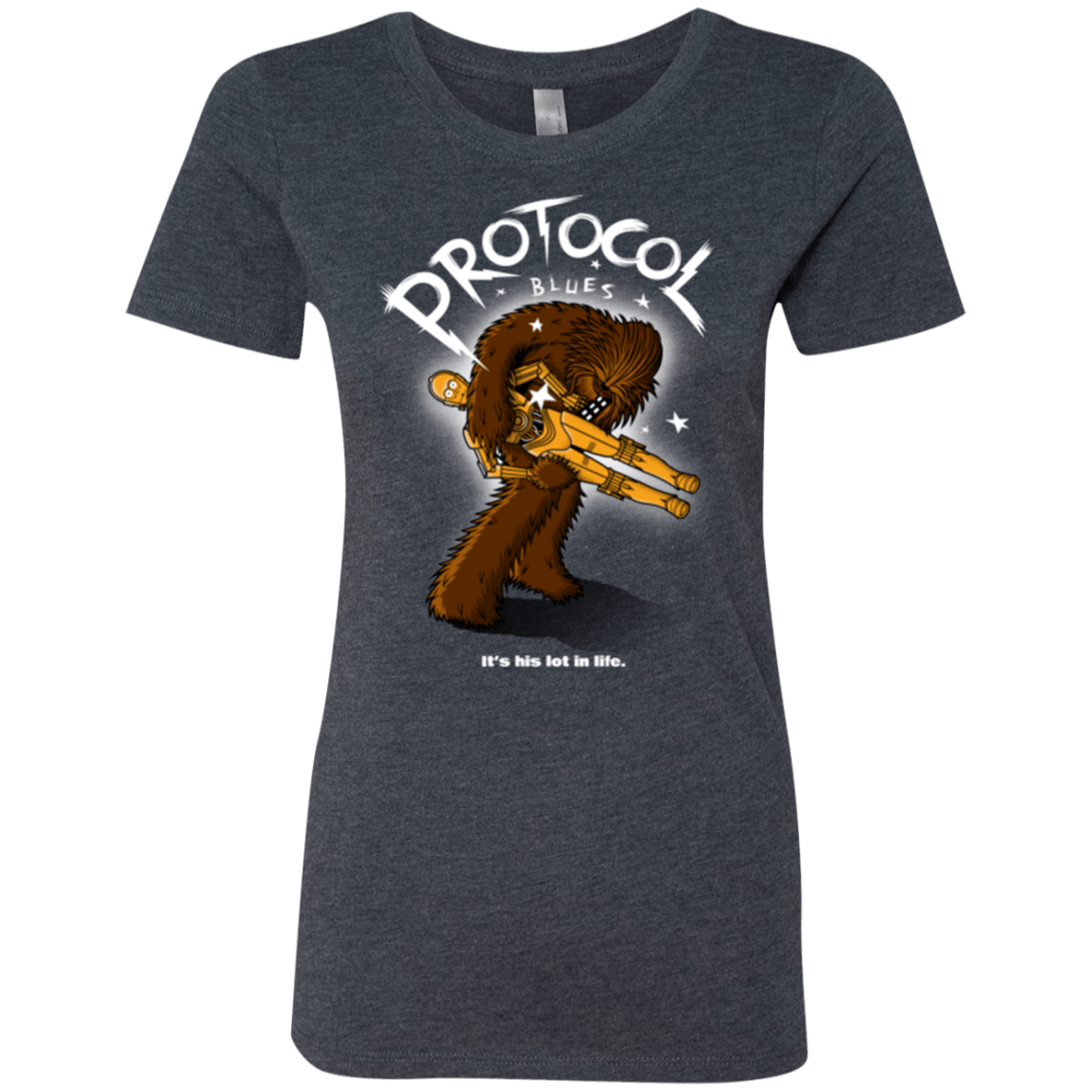 T-Shirts Vintage Navy / Small Protocol Blues Women's Triblend T-Shirt