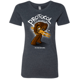 T-Shirts Vintage Navy / Small Protocol Blues Women's Triblend T-Shirt