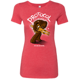 T-Shirts Vintage Red / Small Protocol Blues Women's Triblend T-Shirt
