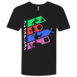 T-Shirts Black / X-Small PSX v2 Men's Premium V-Neck