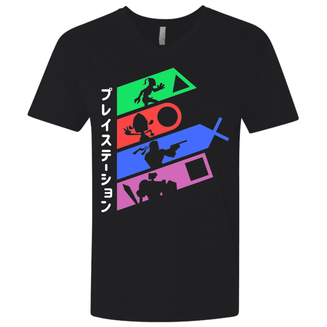 T-Shirts Black / X-Small PSX v2 Men's Premium V-Neck