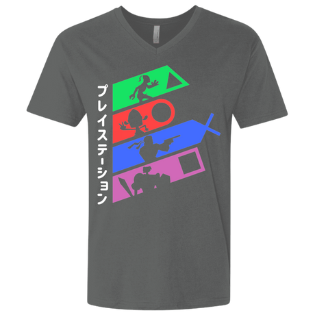 T-Shirts Heavy Metal / X-Small PSX v2 Men's Premium V-Neck