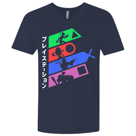T-Shirts Midnight Navy / X-Small PSX v2 Men's Premium V-Neck