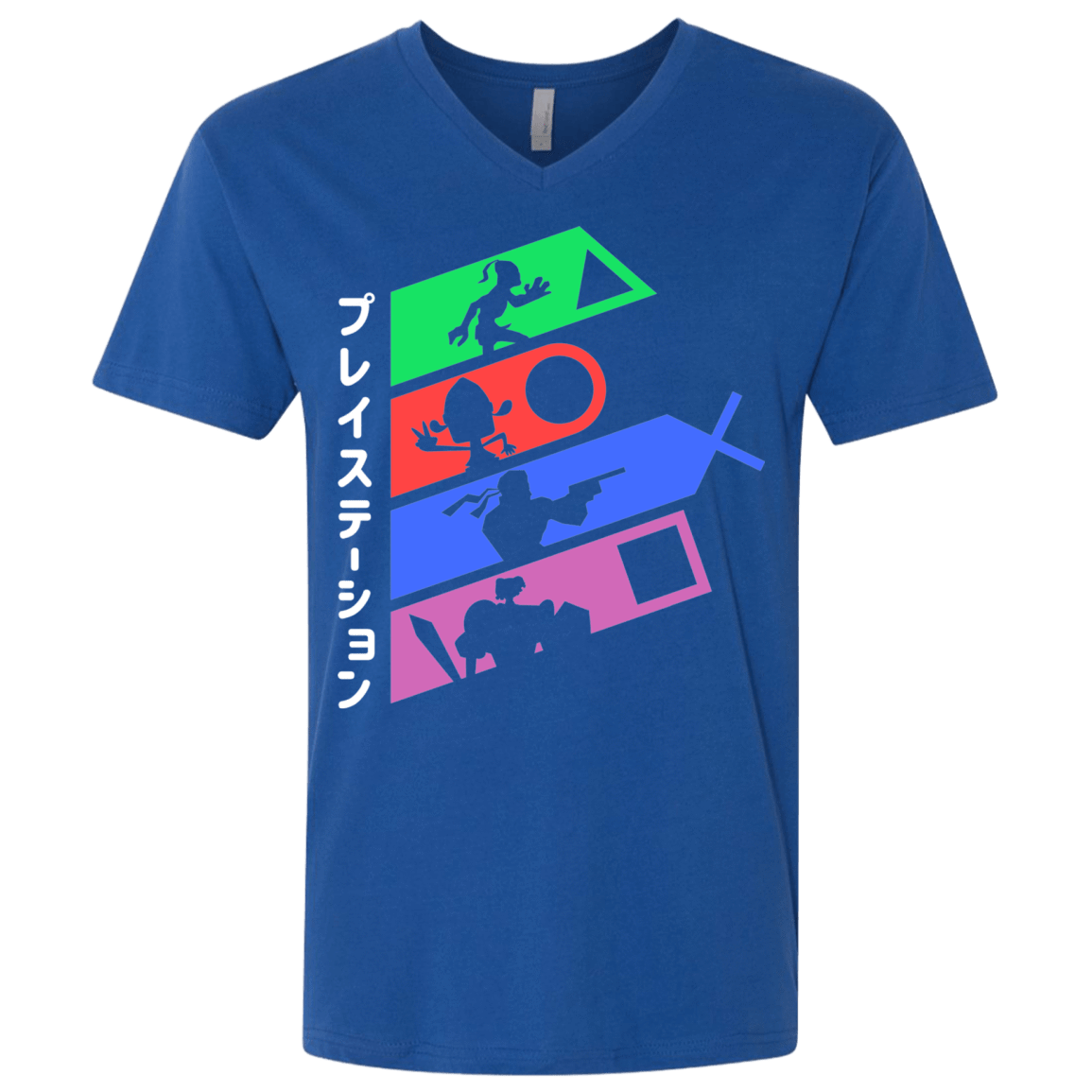 T-Shirts Royal / X-Small PSX v2 Men's Premium V-Neck