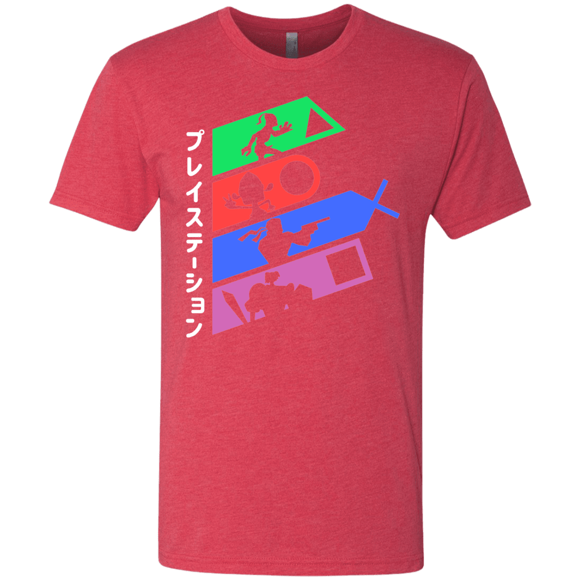 T-Shirts Vintage Red / S PSX v2 Men's Triblend T-Shirt