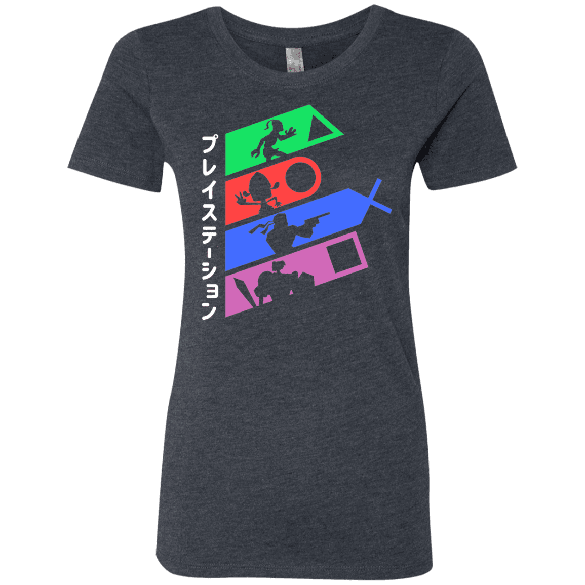 T-Shirts Vintage Navy / S PSX v2 Women's Triblend T-Shirt