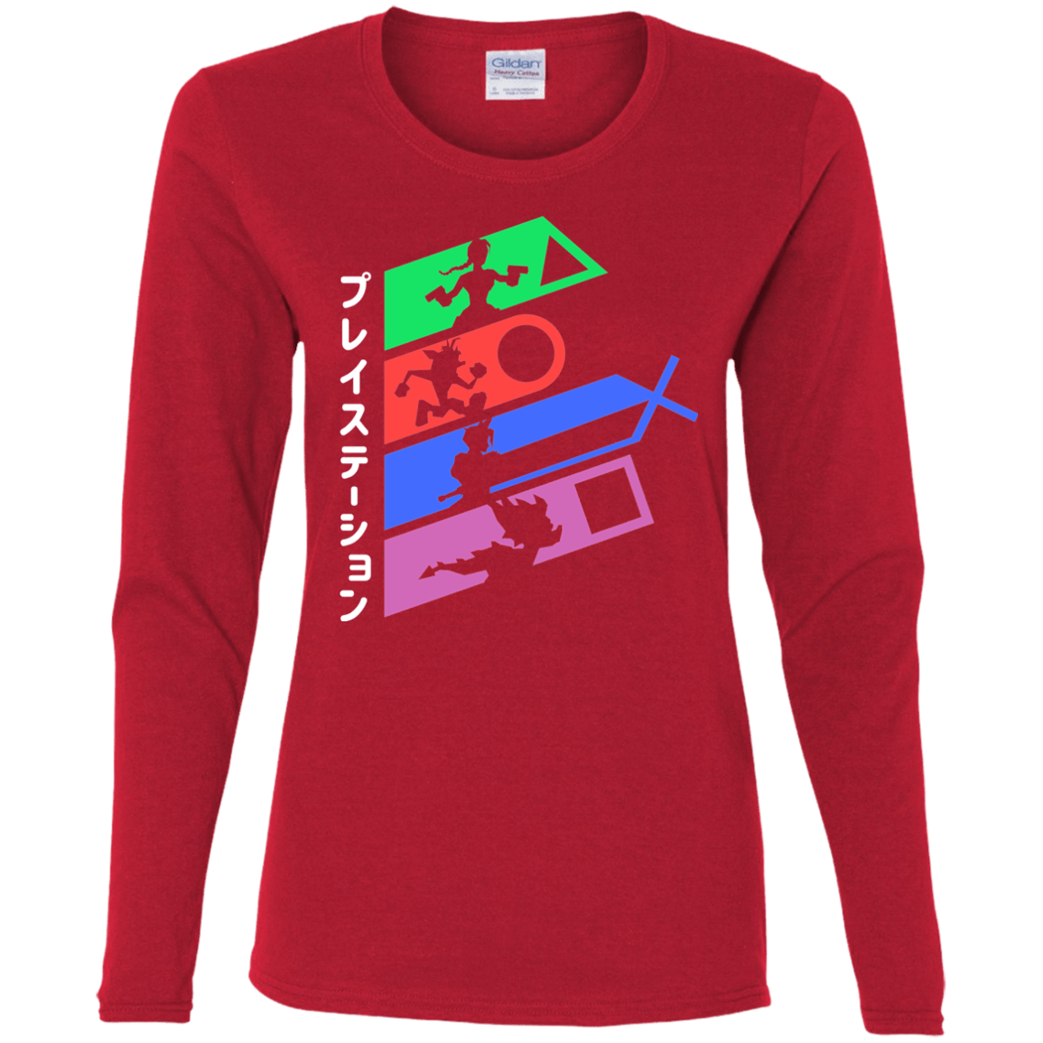 T-Shirts Red / S PSX Women's Long Sleeve T-Shirt
