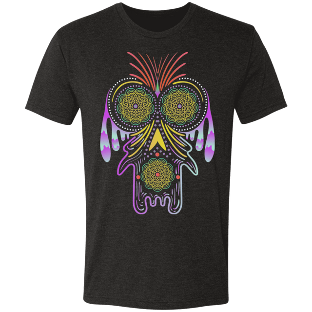 T-Shirts Vintage Black / S Psychedelic Monster Men's Triblend T-Shirt