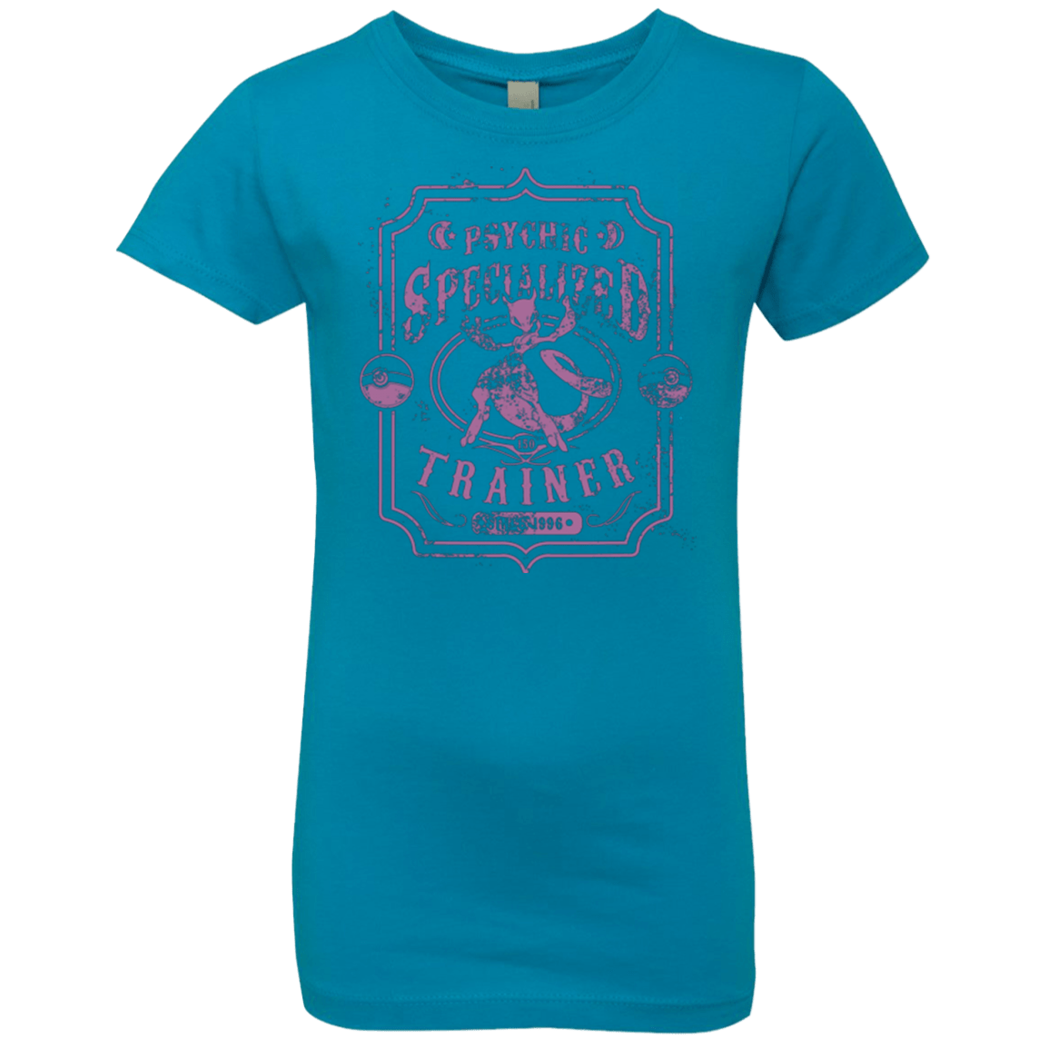 T-Shirts Turquoise / YXS Psychic Specialized Trainer 2 Girls Premium T-Shirt