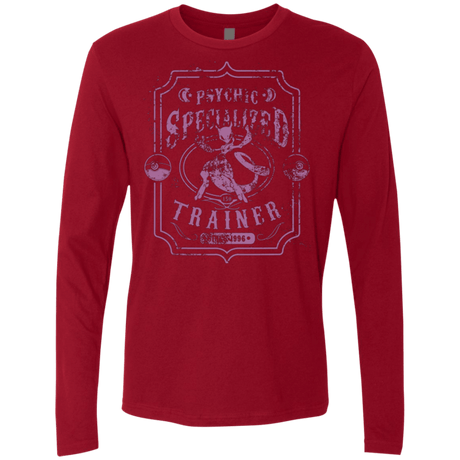 T-Shirts Cardinal / Small Psychic Specialized Trainer 2 Men's Premium Long Sleeve