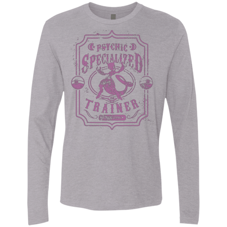 T-Shirts Heather Grey / Small Psychic Specialized Trainer 2 Men's Premium Long Sleeve