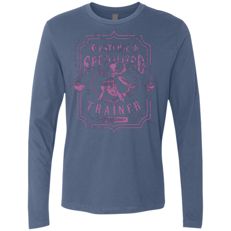 T-Shirts Indigo / Small Psychic Specialized Trainer 2 Men's Premium Long Sleeve