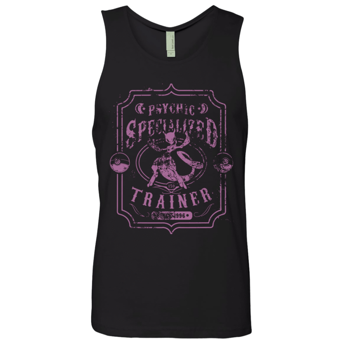 T-Shirts Black / Small Psychic Specialized Trainer 2 Men's Premium Tank Top