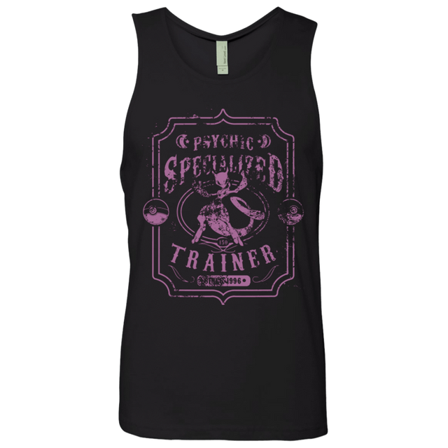 T-Shirts Black / Small Psychic Specialized Trainer 2 Men's Premium Tank Top