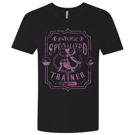 T-Shirts Black / X-Small Psychic Specialized Trainer 2 Men's Premium V-Neck