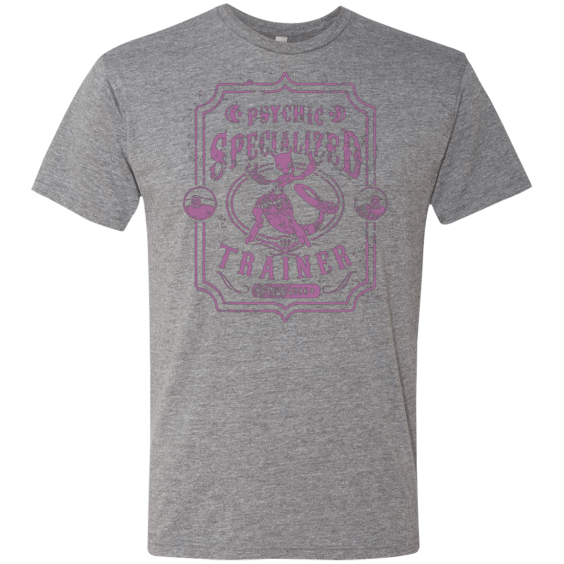 T-Shirts Premium Heather / Small Psychic Specialized Trainer 2 Men's Triblend T-Shirt