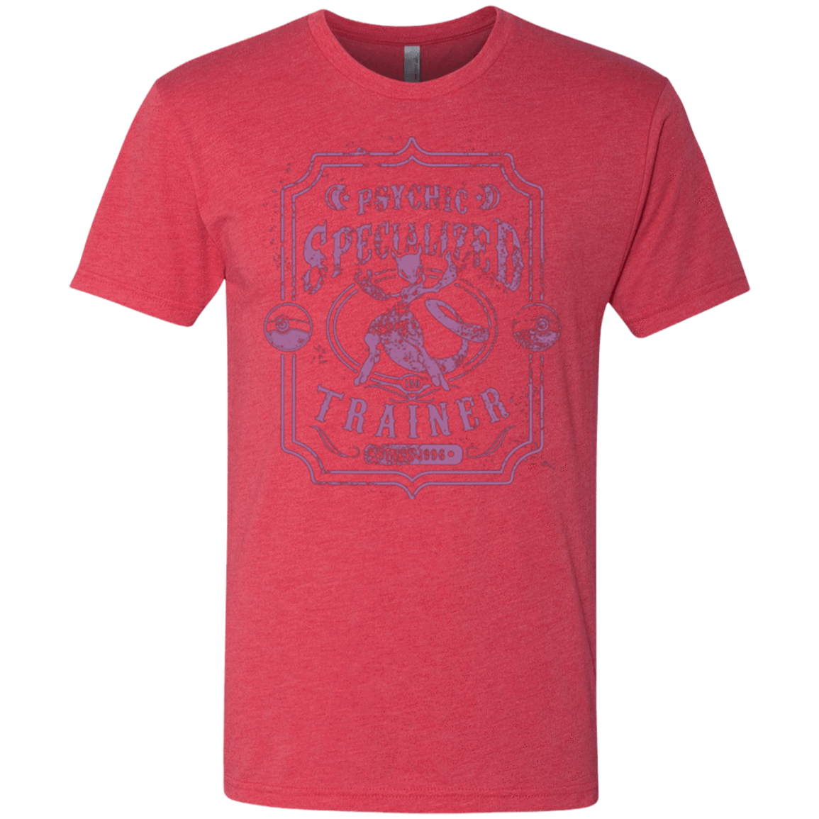 T-Shirts Vintage Red / Small Psychic Specialized Trainer 2 Men's Triblend T-Shirt