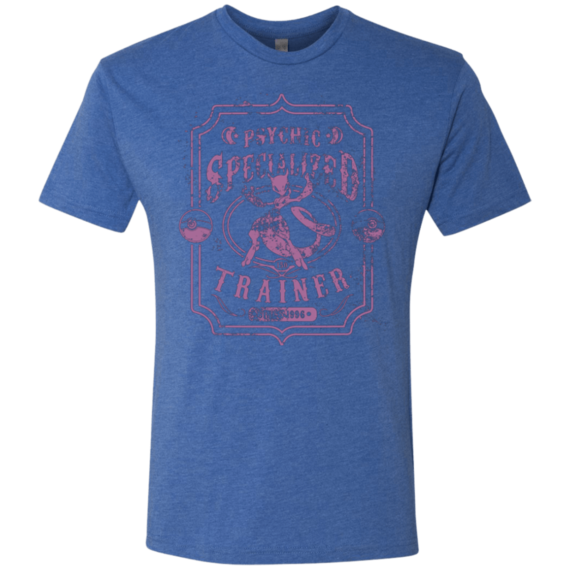 T-Shirts Vintage Royal / Small Psychic Specialized Trainer 2 Men's Triblend T-Shirt