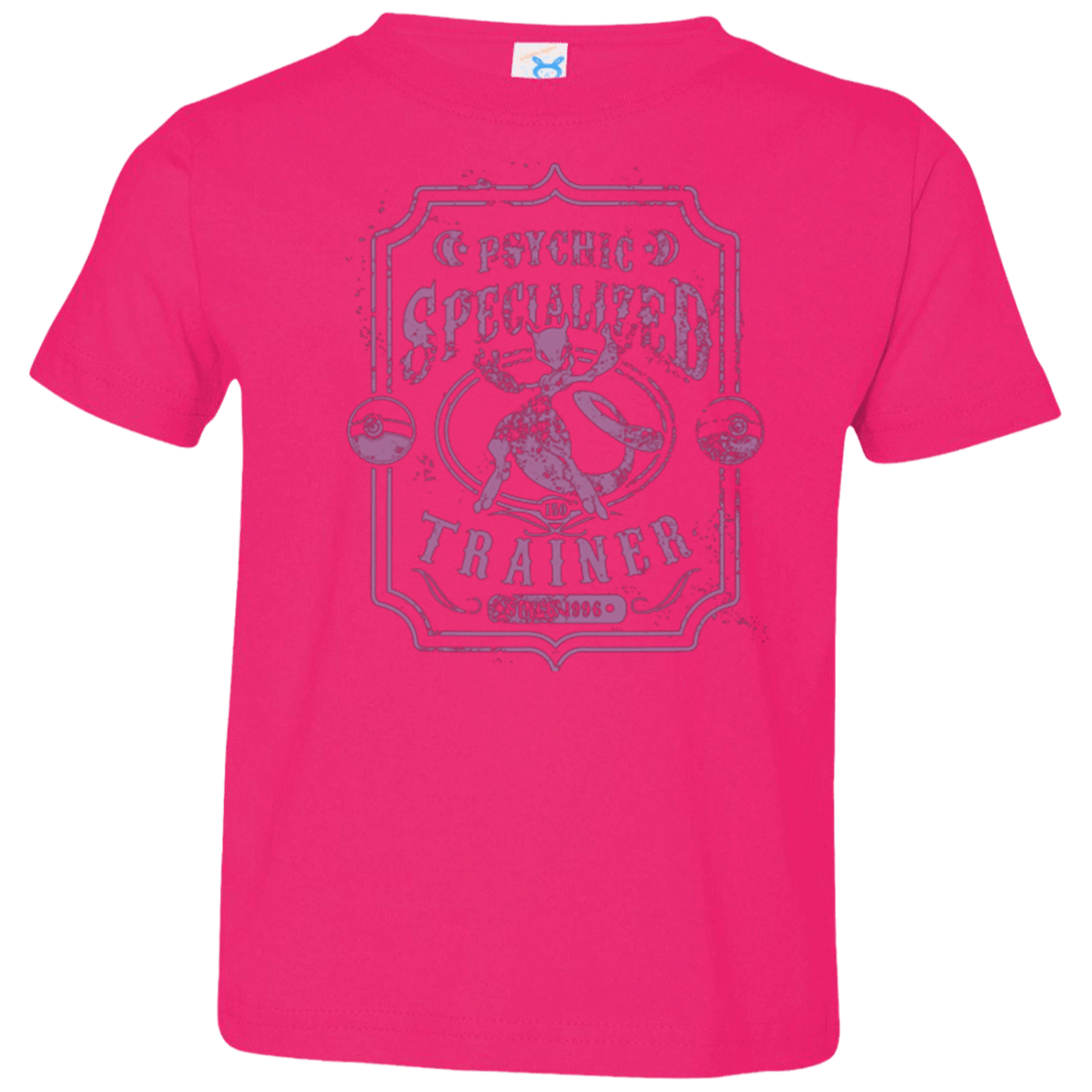T-Shirts Hot Pink / 2T Psychic Specialized Trainer 2 Toddler Premium T-Shirt