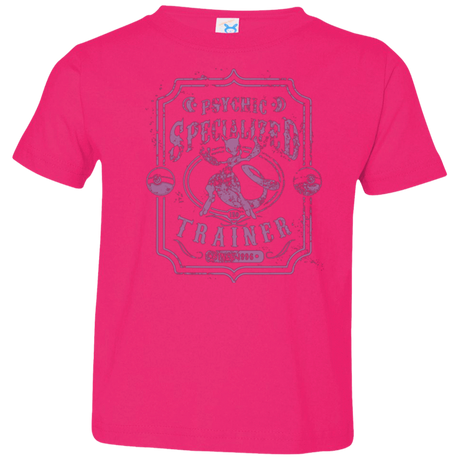 T-Shirts Hot Pink / 2T Psychic Specialized Trainer 2 Toddler Premium T-Shirt