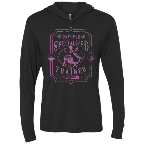 T-Shirts Vintage Black / X-Small Psychic Specialized Trainer 2 Triblend Long Sleeve Hoodie Tee
