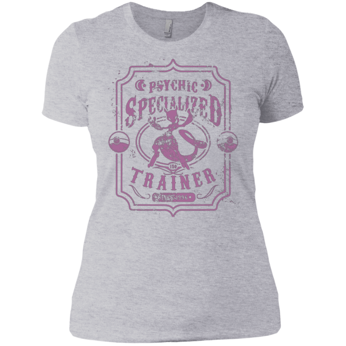 T-Shirts Heather Grey / X-Small Psychic Specialized Trainer 2 Women's Premium T-Shirt