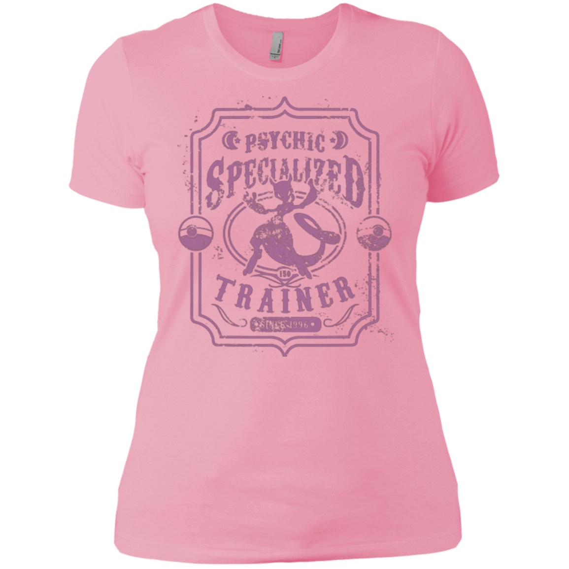 T-Shirts Light Pink / X-Small Psychic Specialized Trainer 2 Women's Premium T-Shirt