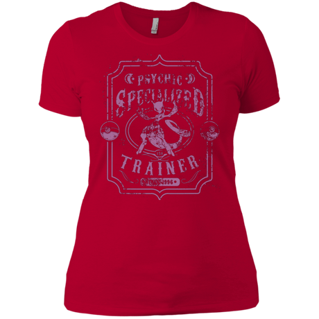 T-Shirts Red / X-Small Psychic Specialized Trainer 2 Women's Premium T-Shirt