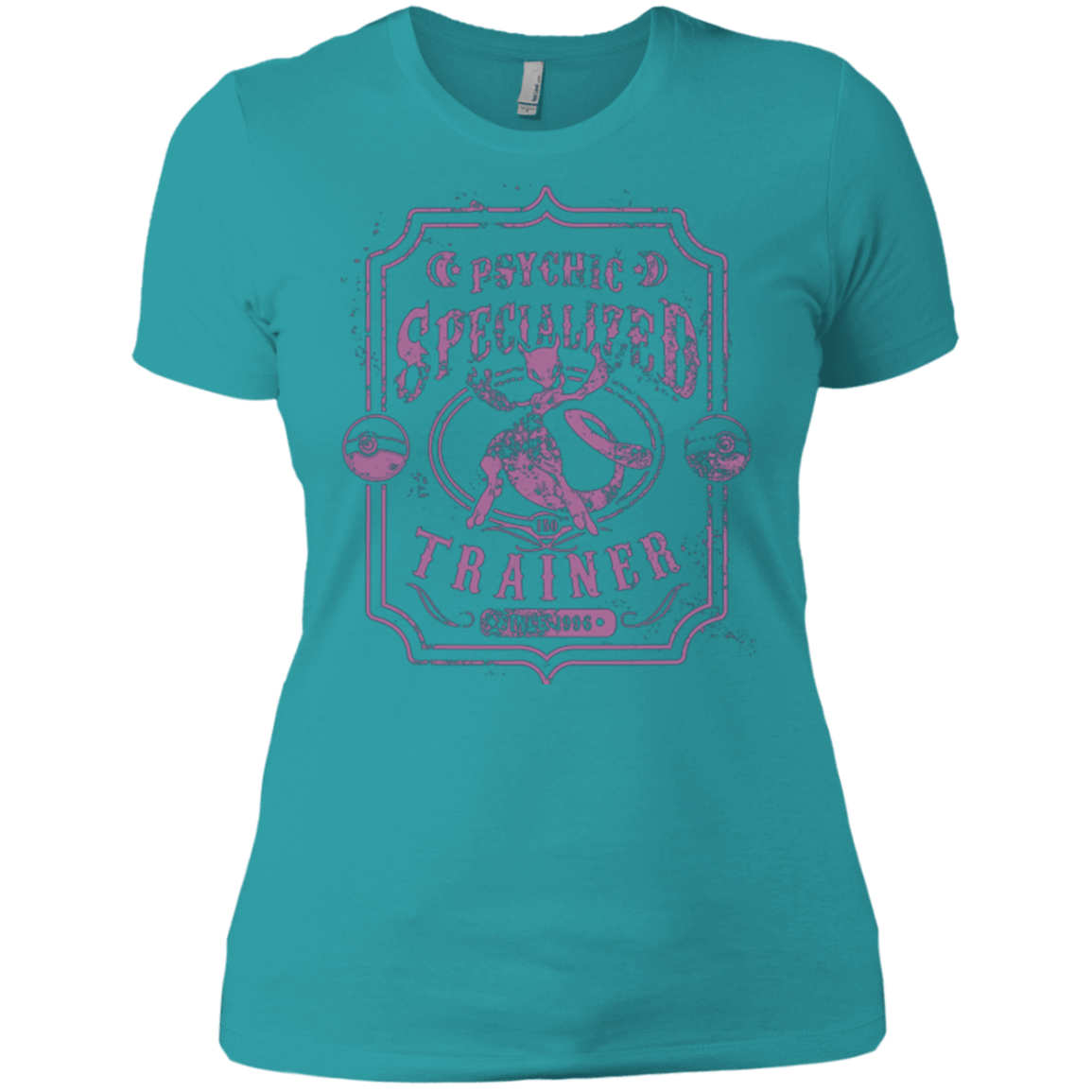 T-Shirts Tahiti Blue / X-Small Psychic Specialized Trainer 2 Women's Premium T-Shirt