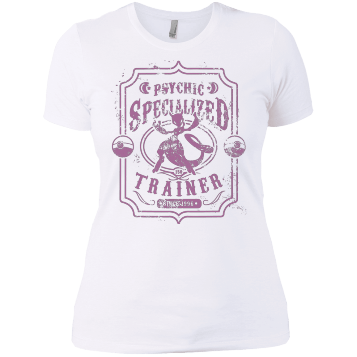 T-Shirts White / X-Small Psychic Specialized Trainer 2 Women's Premium T-Shirt