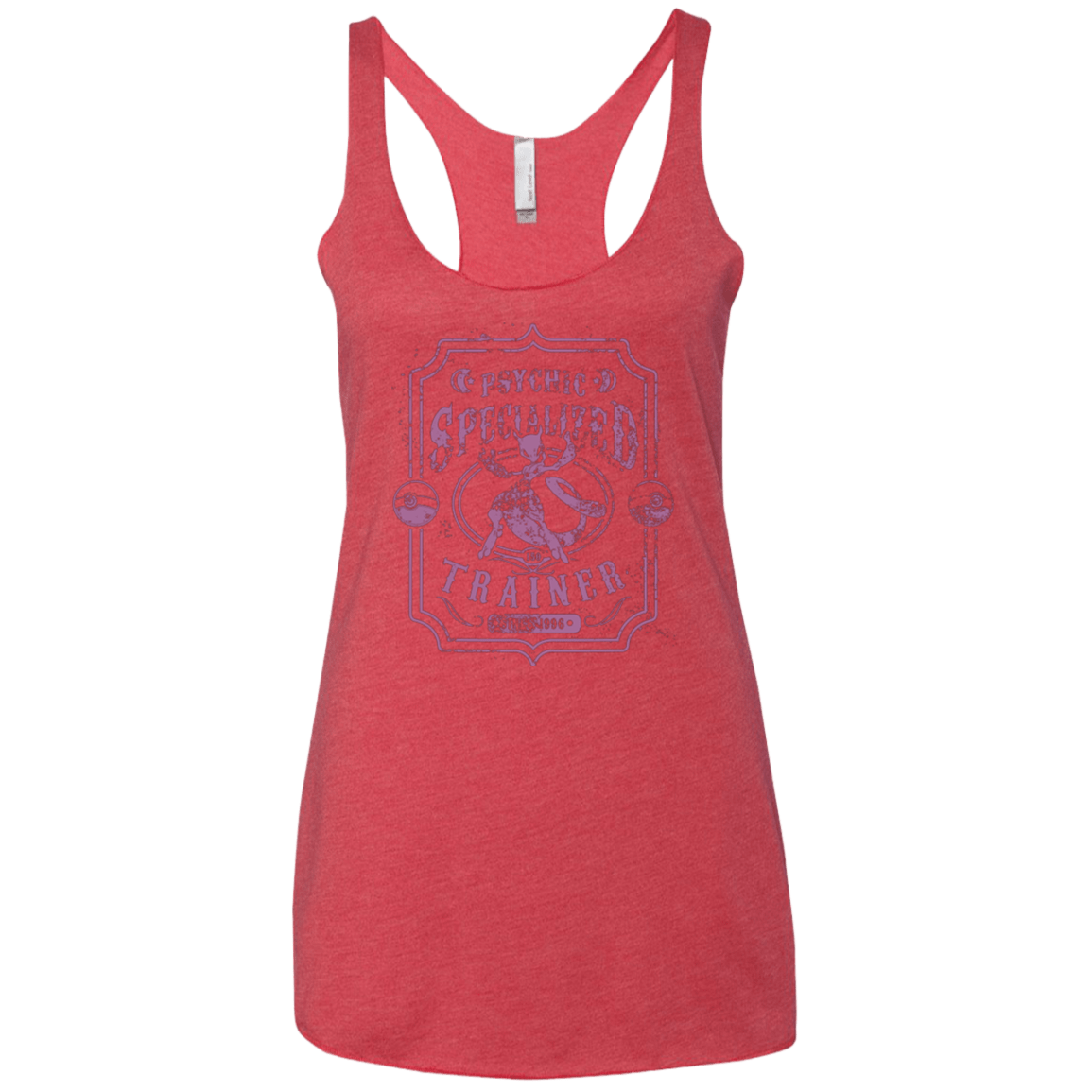 T-Shirts Vintage Red / X-Small Psychic Specialized Trainer 2 Women's Triblend Racerback Tank