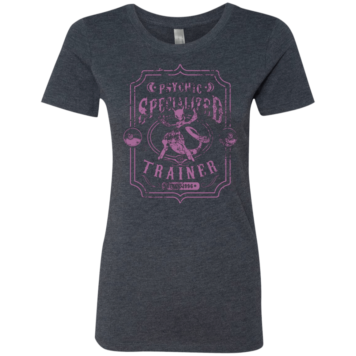 T-Shirts Vintage Navy / Small Psychic Specialized Trainer 2 Women's Triblend T-Shirt