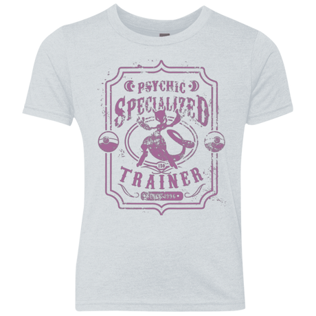 T-Shirts Heather White / YXS Psychic Specialized Trainer 2 Youth Triblend T-Shirt