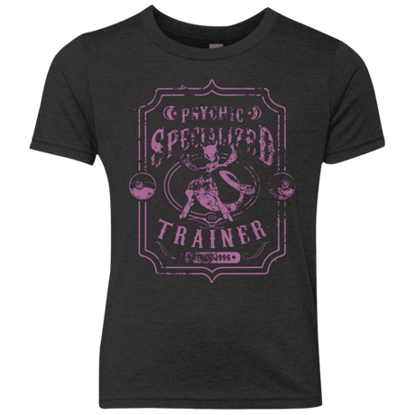 T-Shirts Vintage Black / YXS Psychic Specialized Trainer 2 Youth Triblend T-Shirt