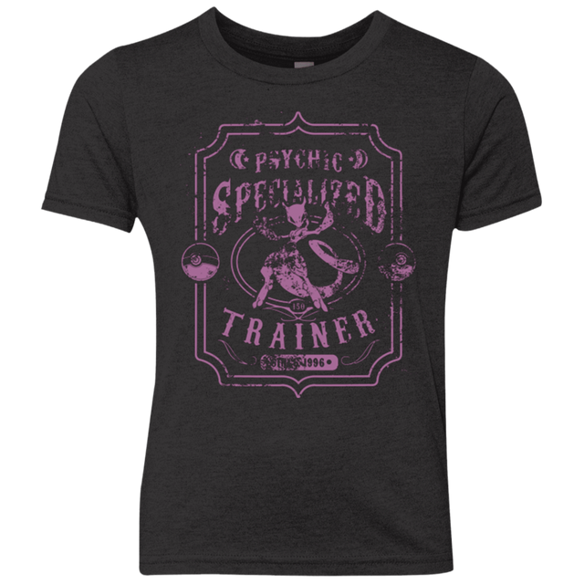 T-Shirts Vintage Black / YXS Psychic Specialized Trainer 2 Youth Triblend T-Shirt