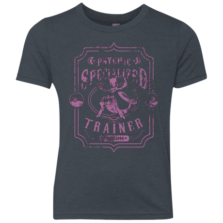 T-Shirts Vintage Navy / YXS Psychic Specialized Trainer 2 Youth Triblend T-Shirt