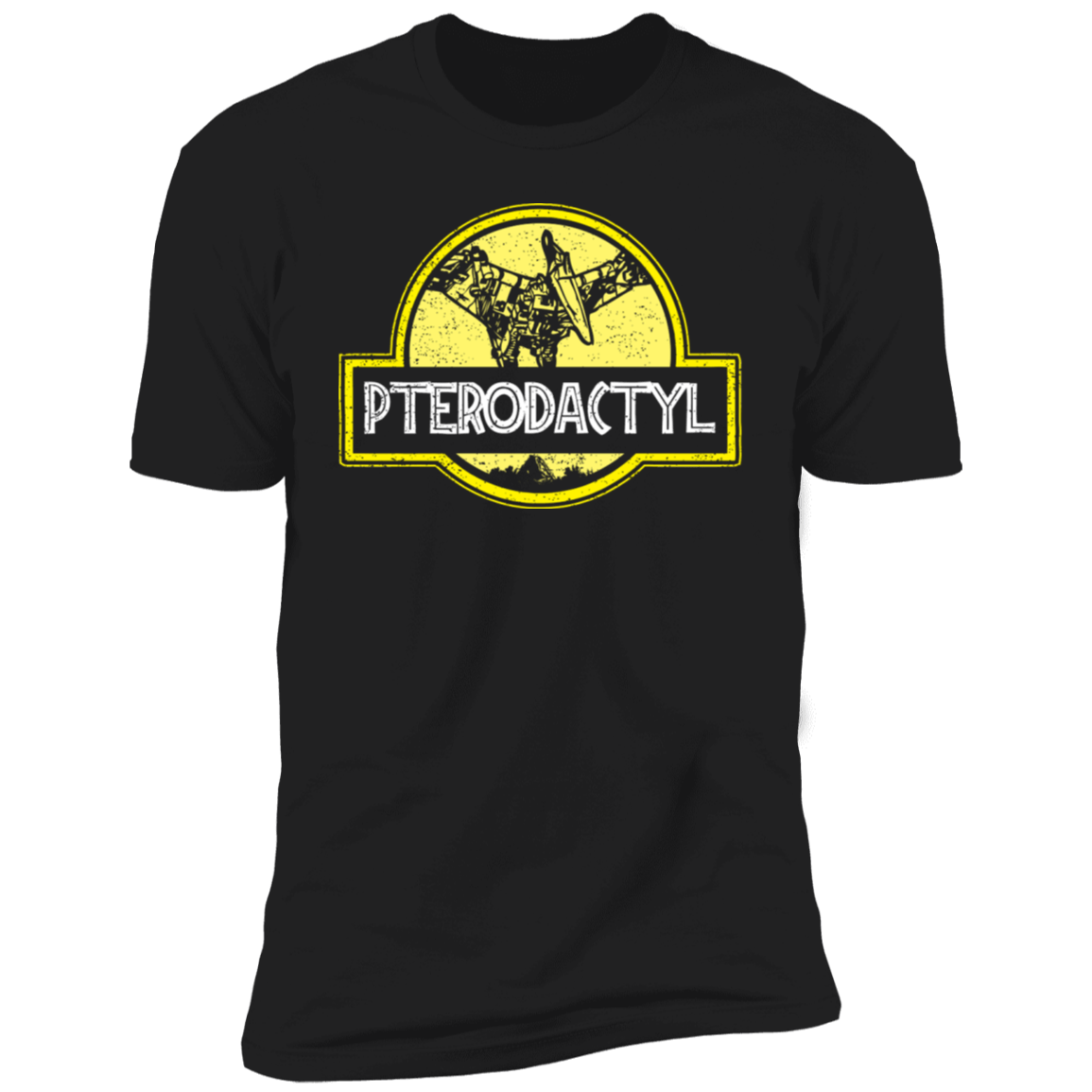 T-Shirts Black / X-Small Pterodactyl Men's Premium T-Shirt