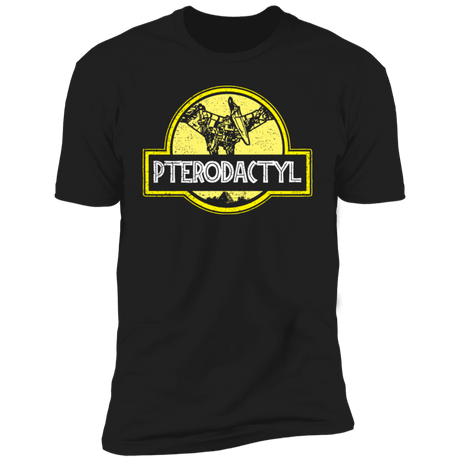 T-Shirts Black / X-Small Pterodactyl Men's Premium T-Shirt