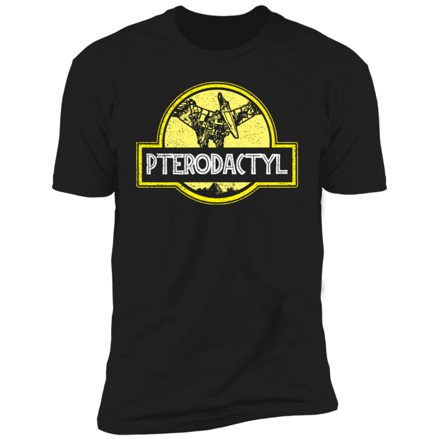 T-Shirts Black / X-Small Pterodactyl Men's Premium T-Shirt