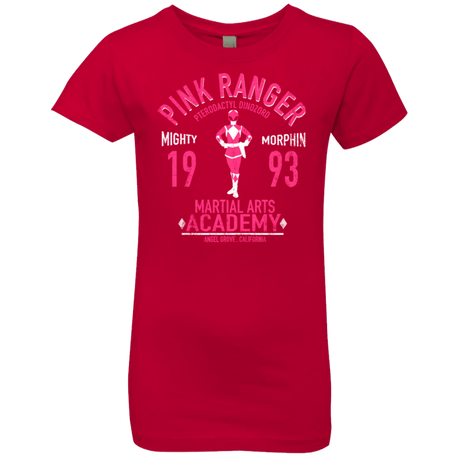 T-Shirts Red / YXS Pterodactyl Ranger Girls Premium T-Shirt