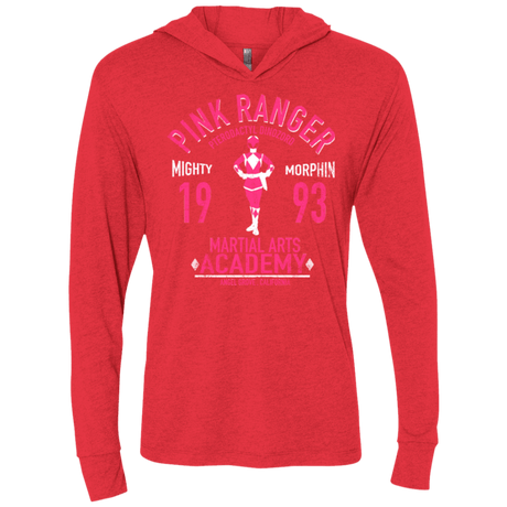 T-Shirts Vintage Red / X-Small Pterodactyl Ranger Triblend Long Sleeve Hoodie Tee