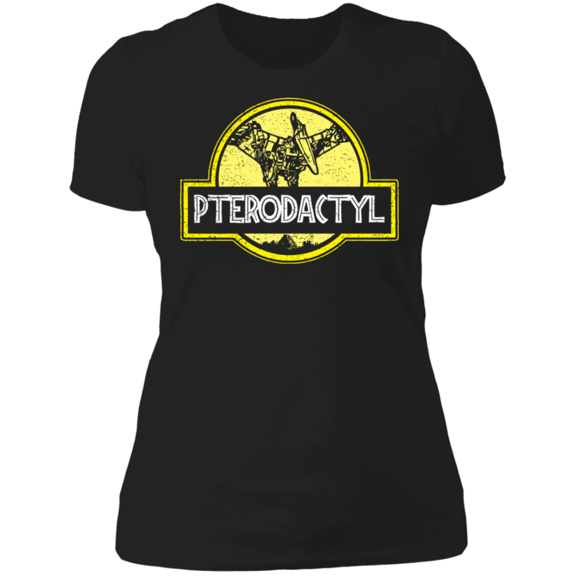 T-Shirts Black / X-Small Pterodactyl Women's Premium T-Shirt