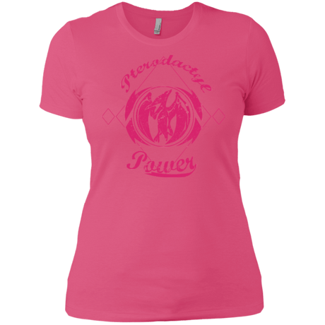 T-Shirts Hot Pink / X-Small Pterodactyl Women's Premium T-Shirt