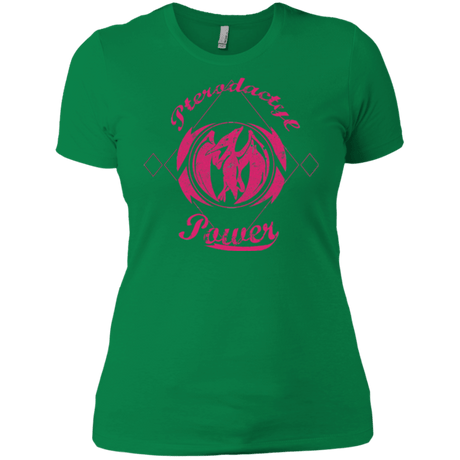 T-Shirts Kelly Green / X-Small Pterodactyl Women's Premium T-Shirt