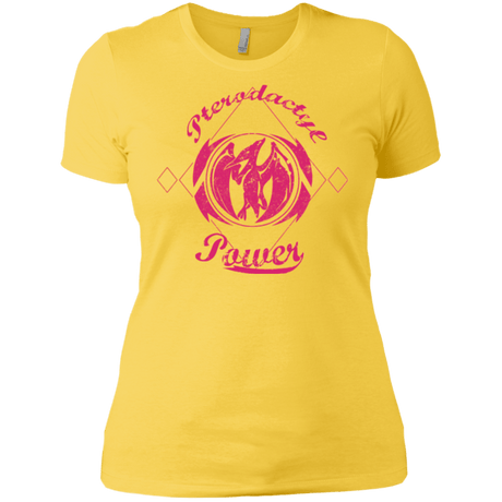 T-Shirts Vibrant Yellow / X-Small Pterodactyl Women's Premium T-Shirt