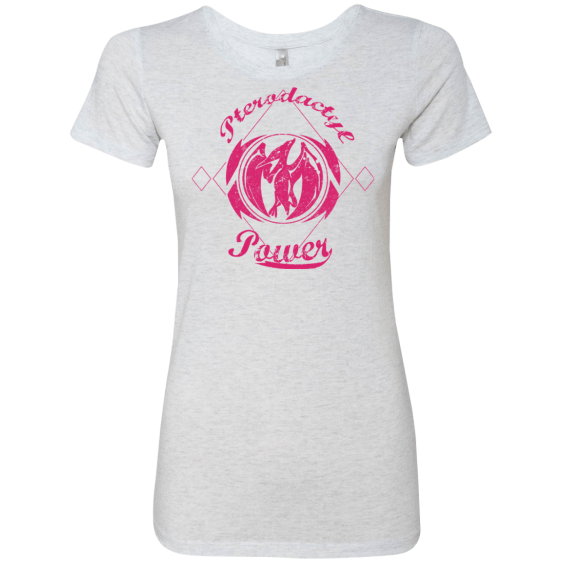 T-Shirts Heather White / Small Pterodactyl Women's Triblend T-Shirt